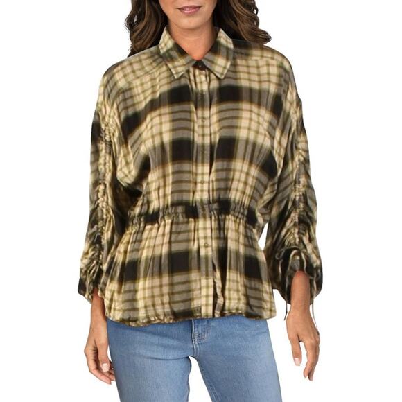 NWT Free People Button Down Top - Small - Picture 1 of 7